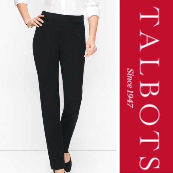 Talbots charcoal gray Refined Bi-Stretch Pant.  Size 12. - Picture 16 of 16